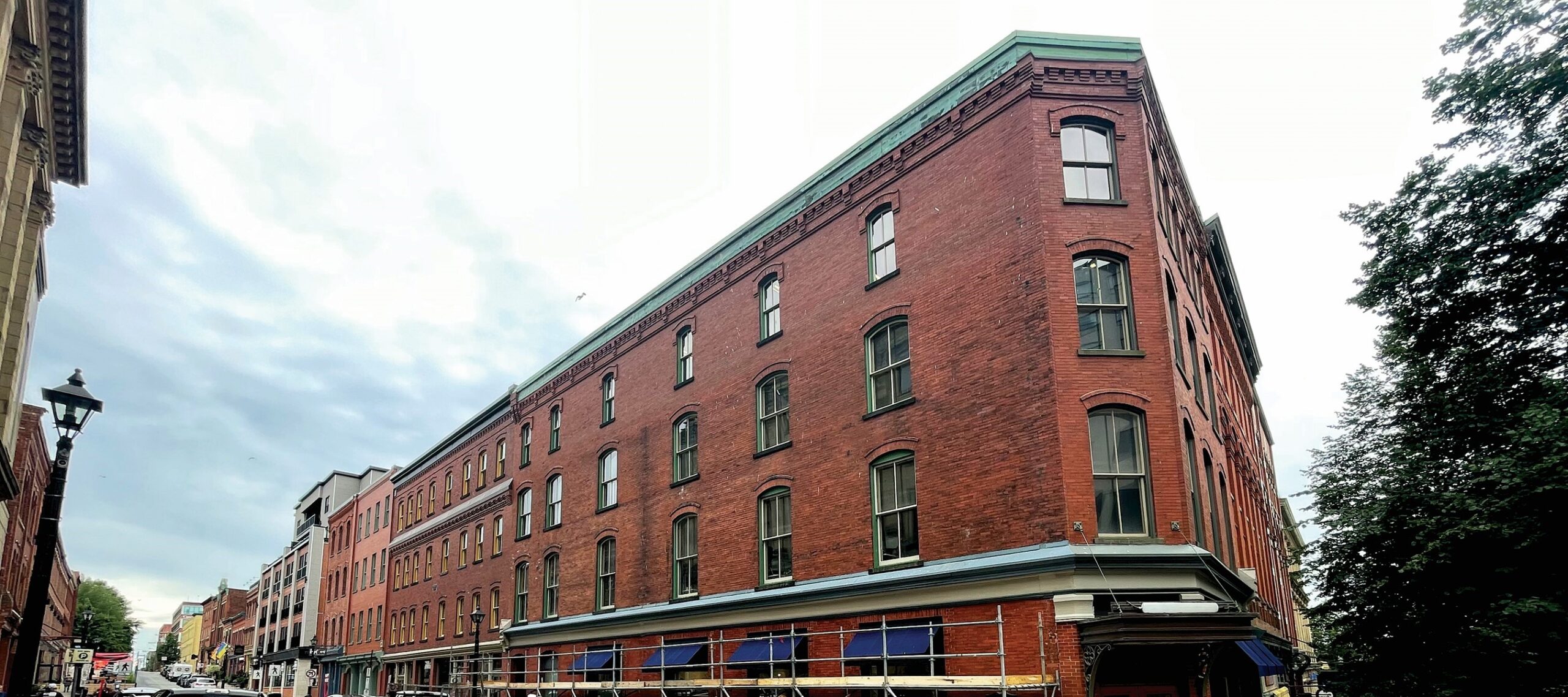Heritage Preservation Work on Saint John, NB Landmark