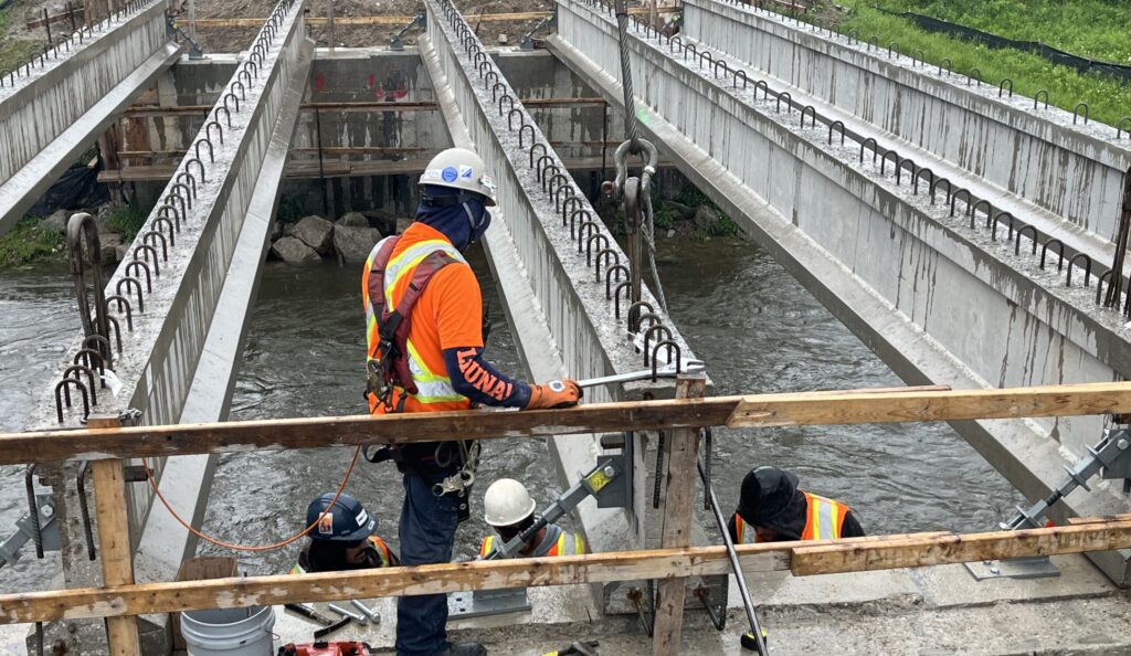 New England Bulb Tee Girders