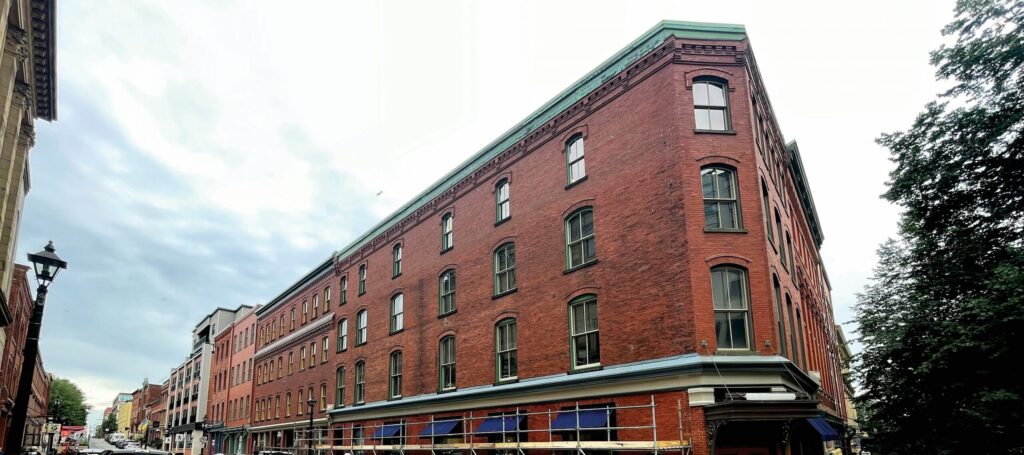 Heritage Preservation Work on Saint John, NB Landmark