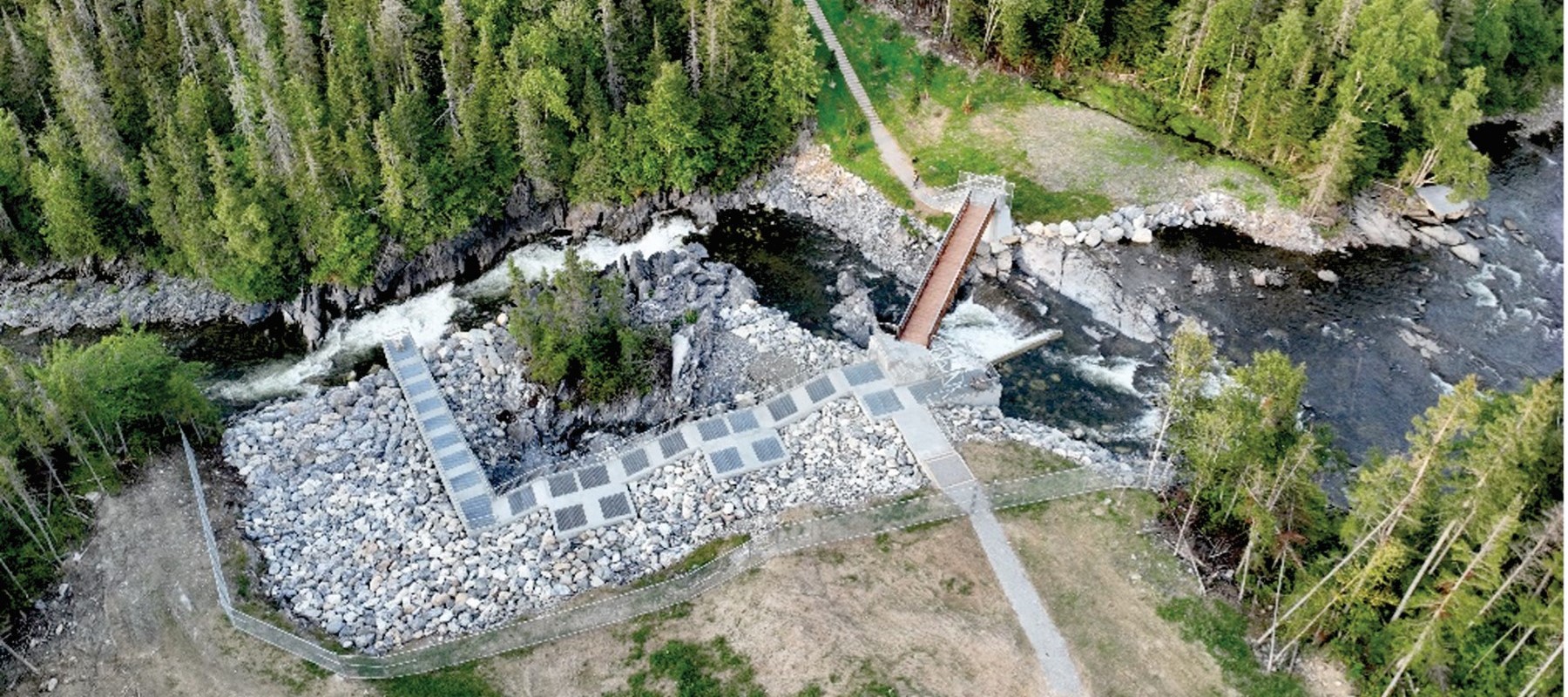 Helping to Maintain Vital Infrastructure for Atlantic Salmon